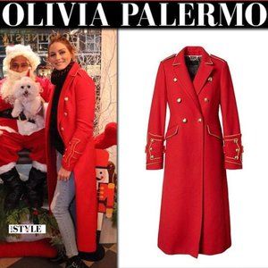 Banana Republic x Olivia Palermo Military Coat